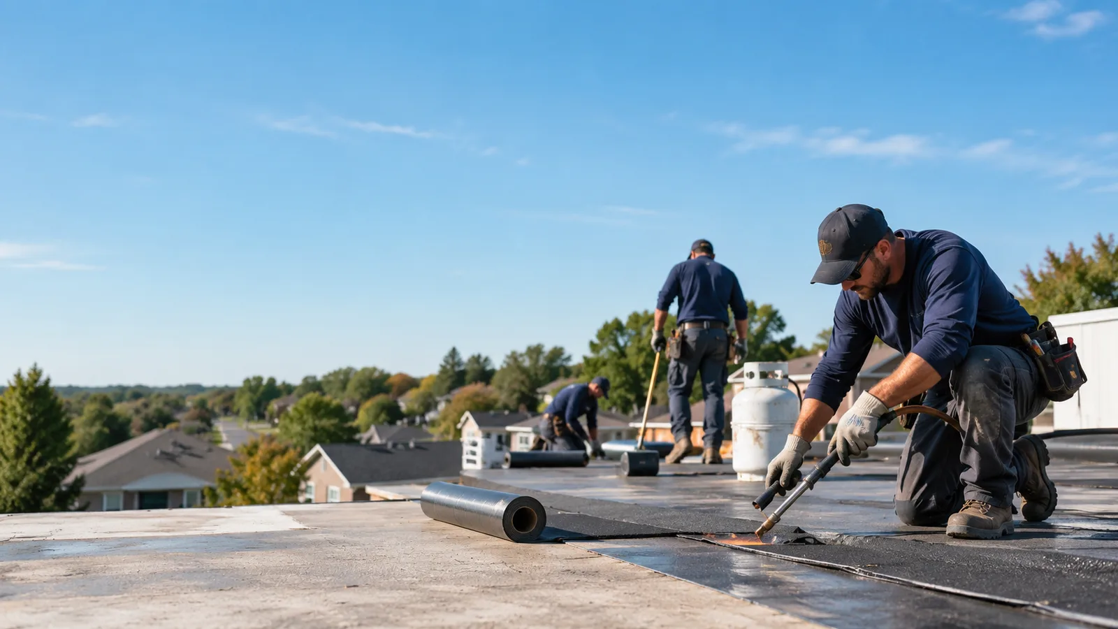 Flat Roof Leak Repair providers in Ostrander, MN